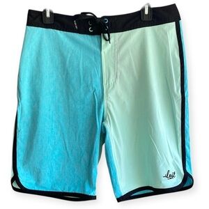 Men's Lost Enterprises Boardshorts Size 33 Unlined Surf Beach Vacation